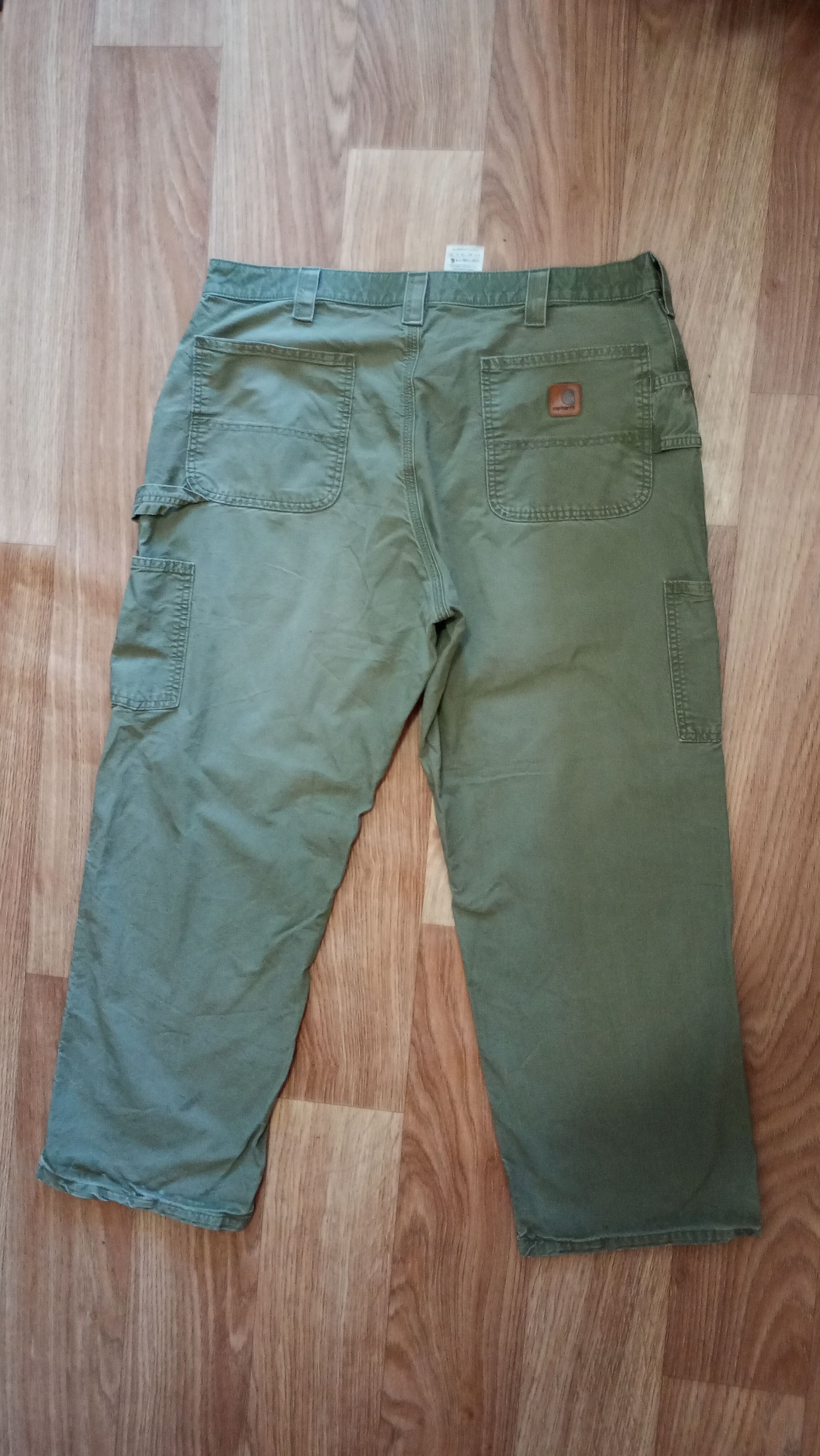 Carhartt Carhartt Vintage Carpenter dark green distressed Size US 38 / EU 54 - 1 Thumbnail