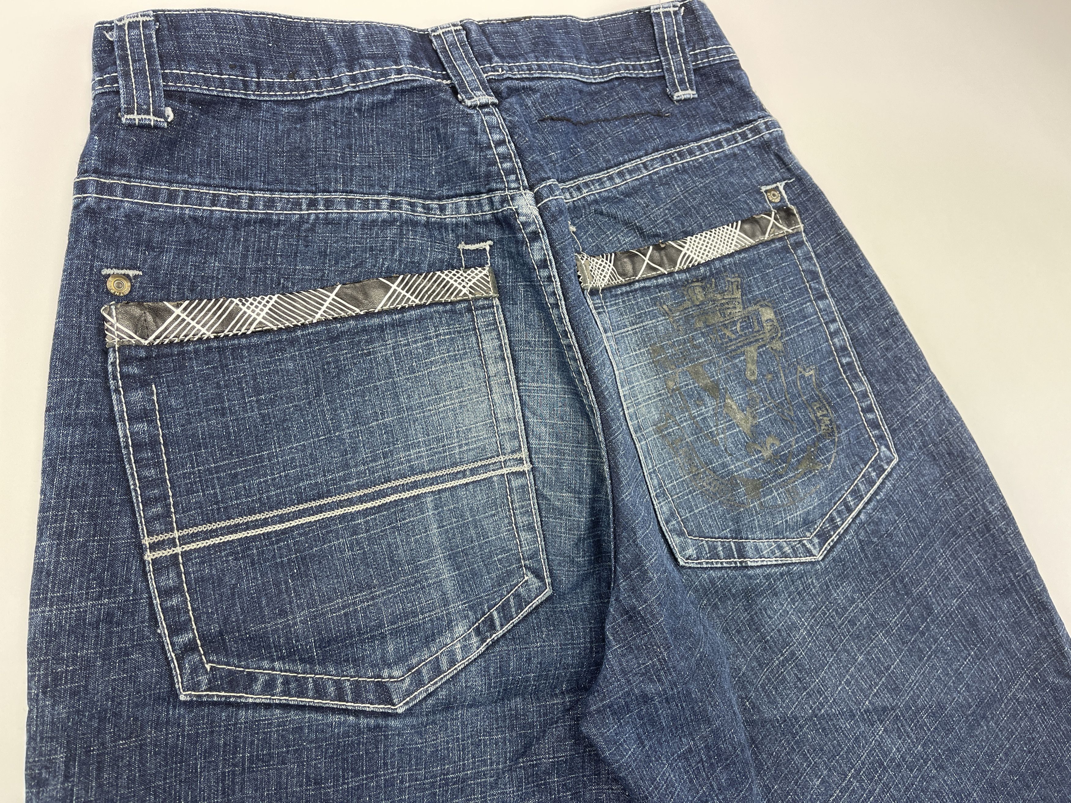 Southpole Southpole shorts, vintage hip hop baggy jeans, 90s size W 28 Size US 28 / EU 44 - 5 Thumbnail