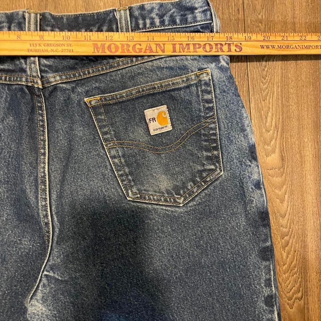 Carhartt Carhartt relaxed fit blue jeans jeans 36x32 Size US 32 / EU 48 - 4 Thumbnail