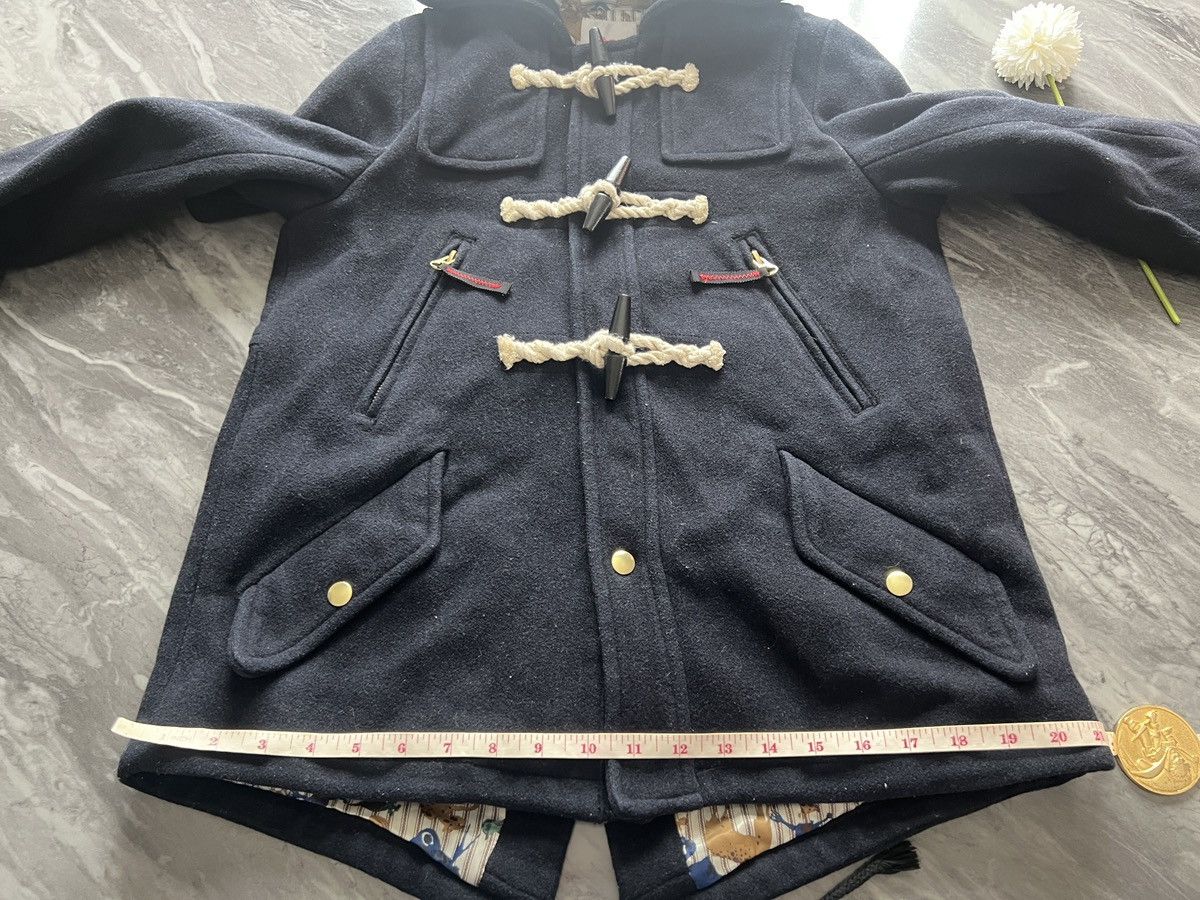 Ne-Net Ne-net : Duffle Wool Hoodie Jacket Size US M / EU 48-50 / 2 - 11 Thumbnail