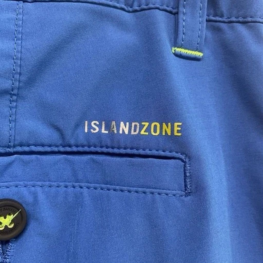Tommy Bahama Tommy Bahama IslandZone UPF30 Blue Cargo Shorts Men 33 Size US 33 - 3 Thumbnail