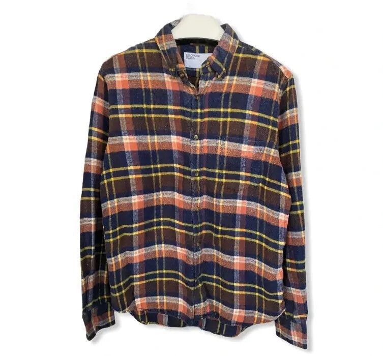 Ciaopanic Japanese Brand Ciopanic plaid Tartan Flannel Shirt 👕 Size US S / EU 44-46 / 1 - 1 Thumbnail
