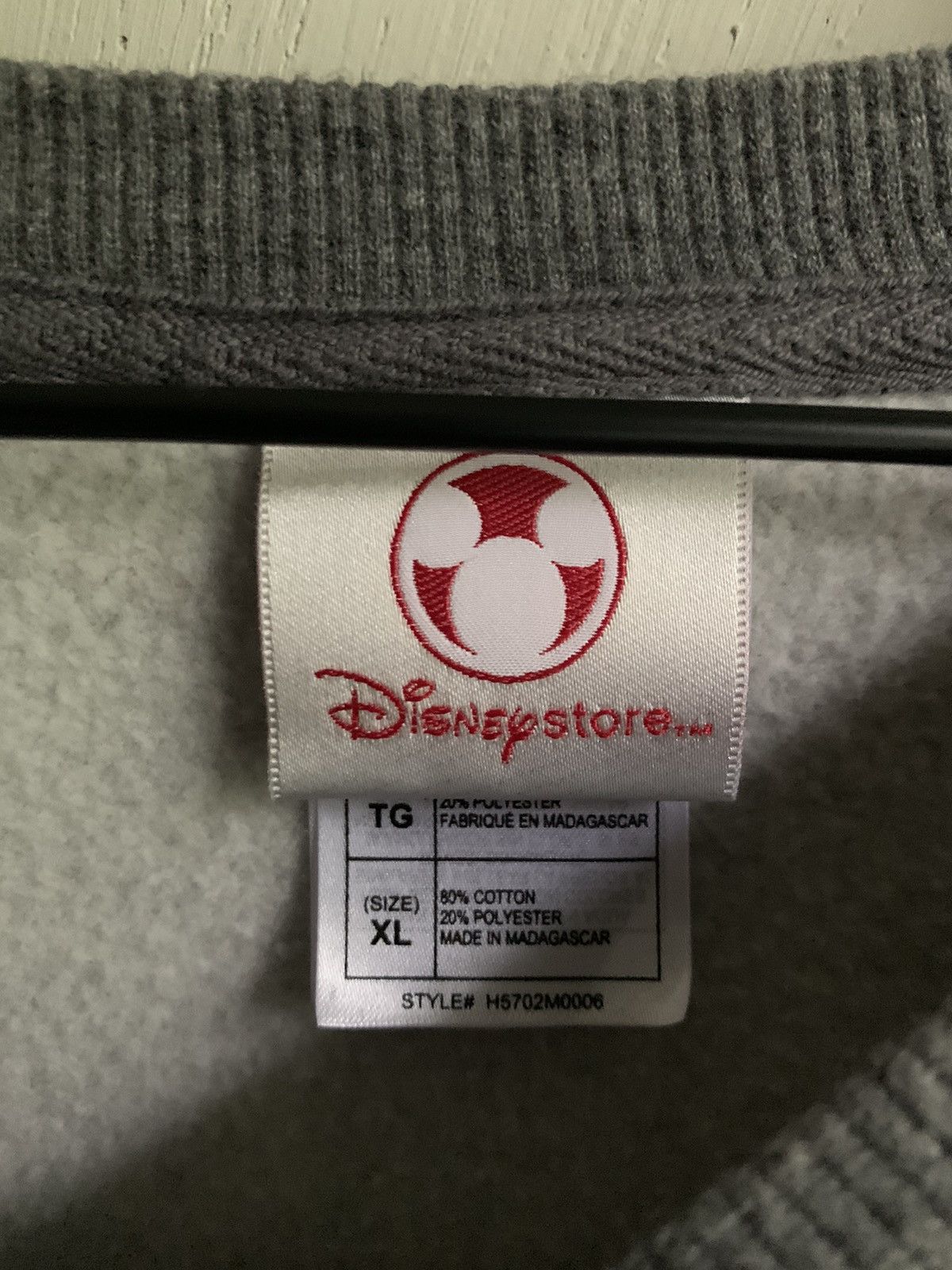 Disney Vintage Mickey Mouse Disney Embroidered Crewneck Sweatshirt Size US XL / EU 56 / 4 - 5 Thumbnail