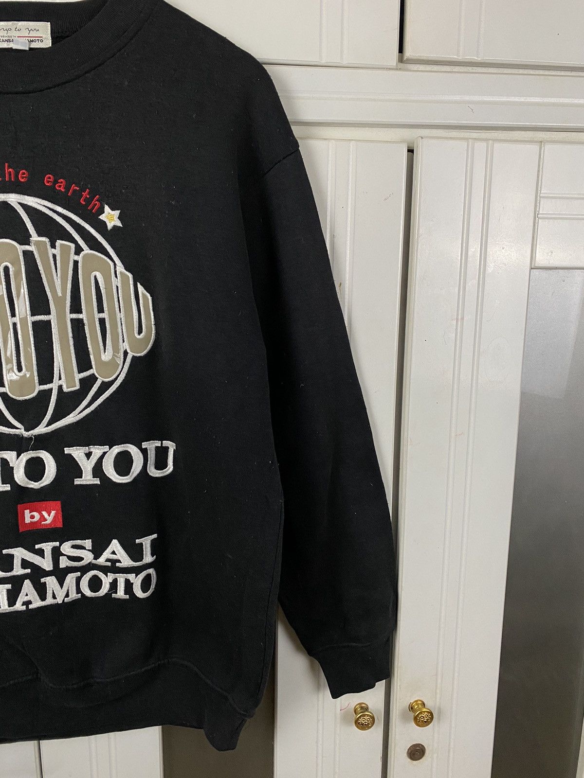 Japanese Brand × Kansai Yamamoto × Vintage Vintage Kansai Yamamoto Up To You Big Logo Size US L / EU 52-54 / 3 - 4 Thumbnail