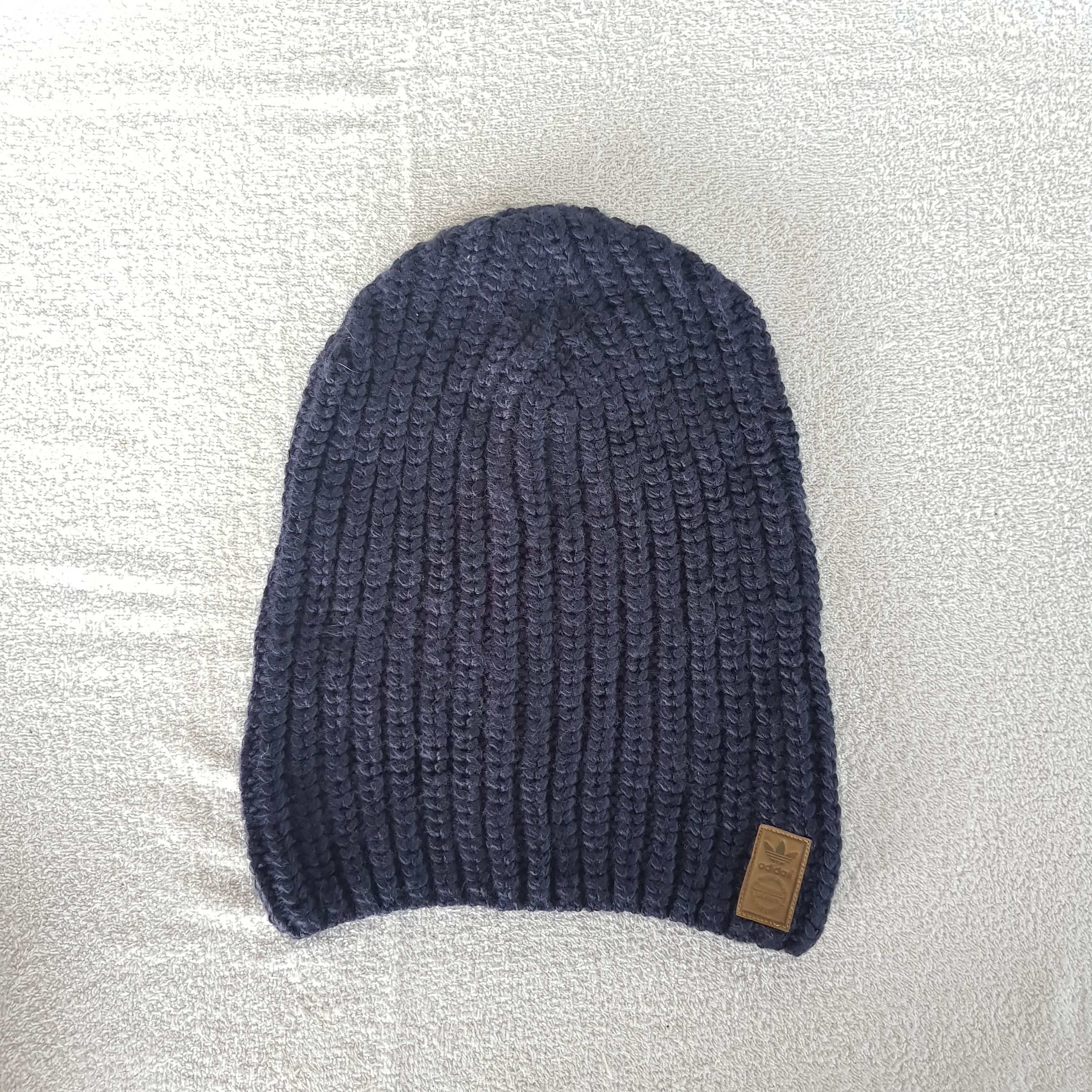 Adidas Vintage Adidas Beanie Cable Knit Aran Isle Crochet Snow Caps Size ONE SIZE - 5 Thumbnail