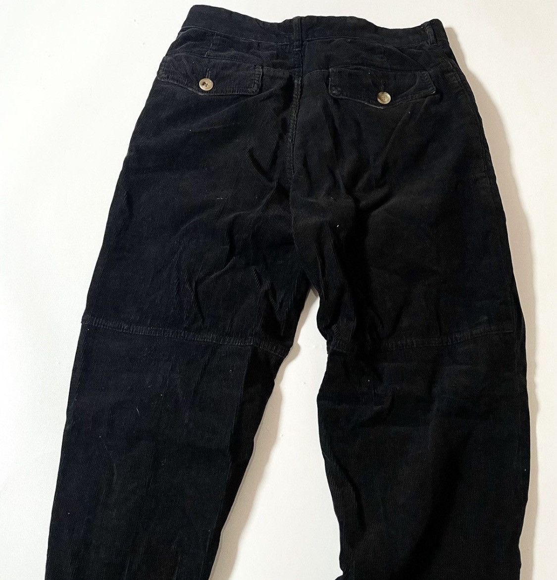 Comme des Garcons Cdg homme plus AD2004 black corduroy trousers Size US 29 - 5 Thumbnail