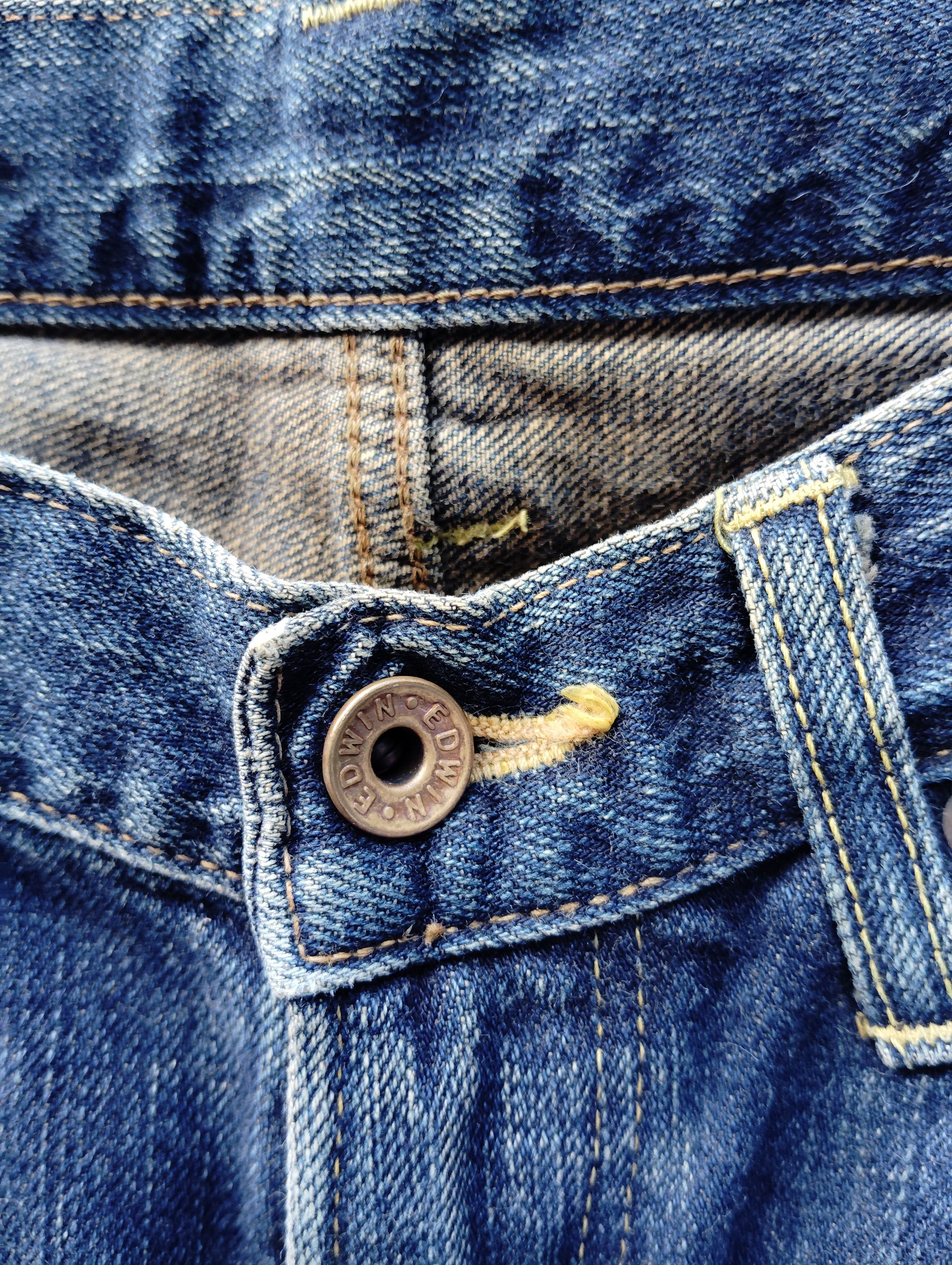 Edwin × If Six Was Nine × Vintage VINTAGE EDWIN 505zx SELVEDGE DENIM Size US 31 - 19 Thumbnail