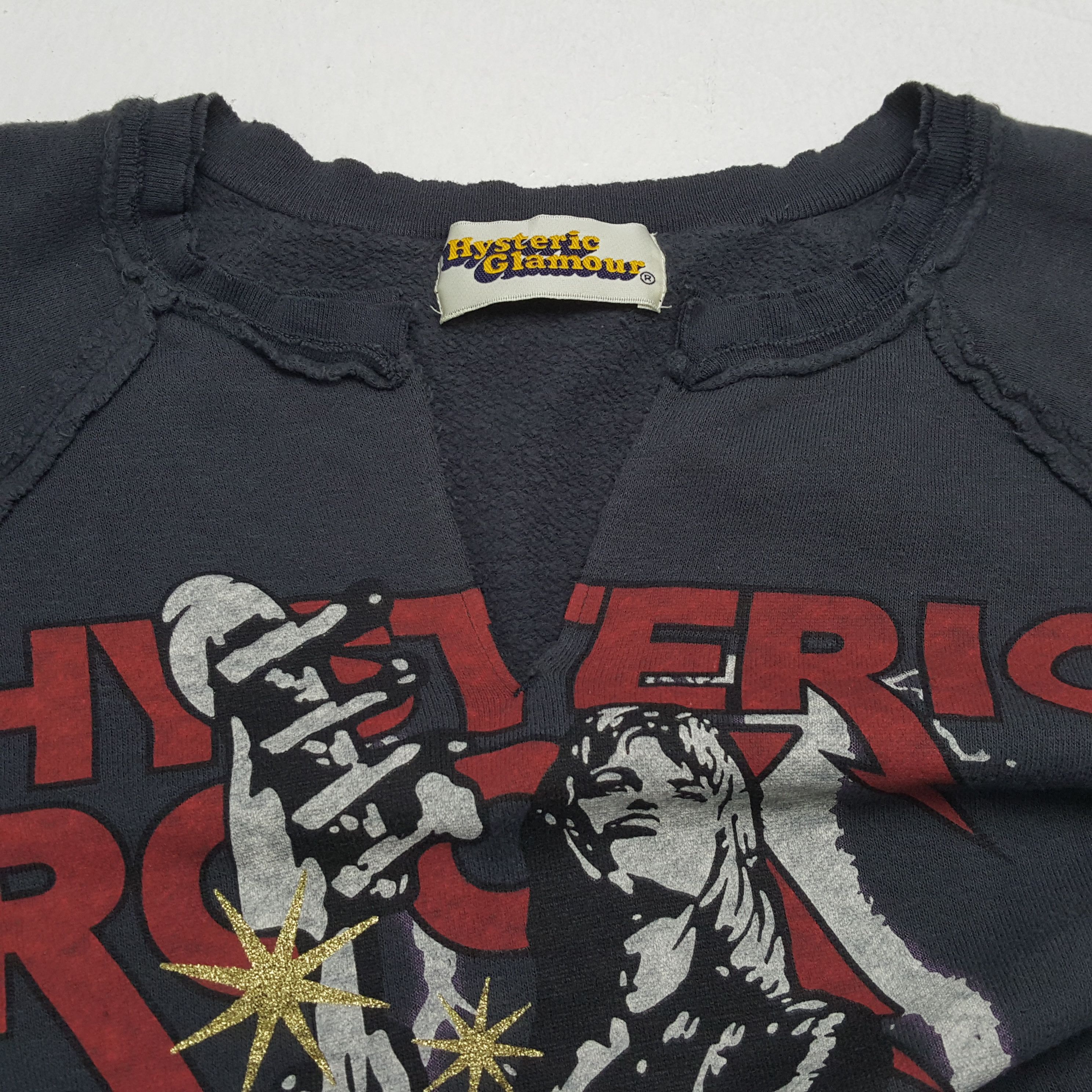 Hysteric Glamour × Japanese Brand × Vintage HYSTERIC GLAMOUR Japanese Brand Rock Style Sweatshirt Size S / US 4 / IT 40 - 11 Thumbnail