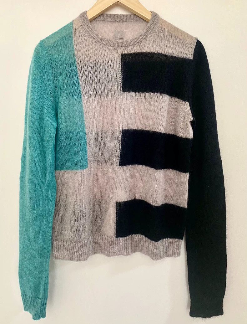 Rick Owens Rick Owens Color matching wool knitwear sweater Size US L / EU 52-54 / 3 - 2 Thumbnail