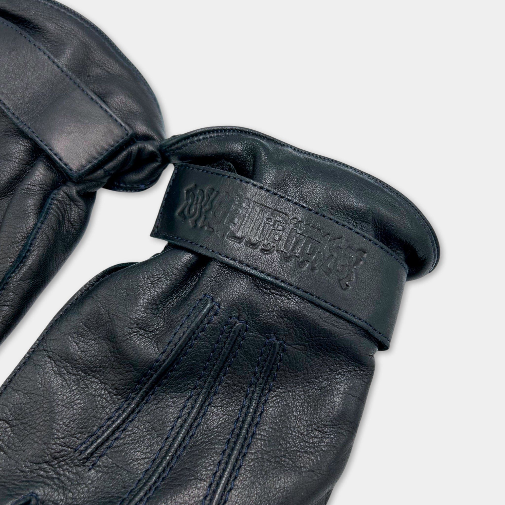 John Galliano Galliano Black Leather Gloves Size ONE SIZE - 3 Thumbnail