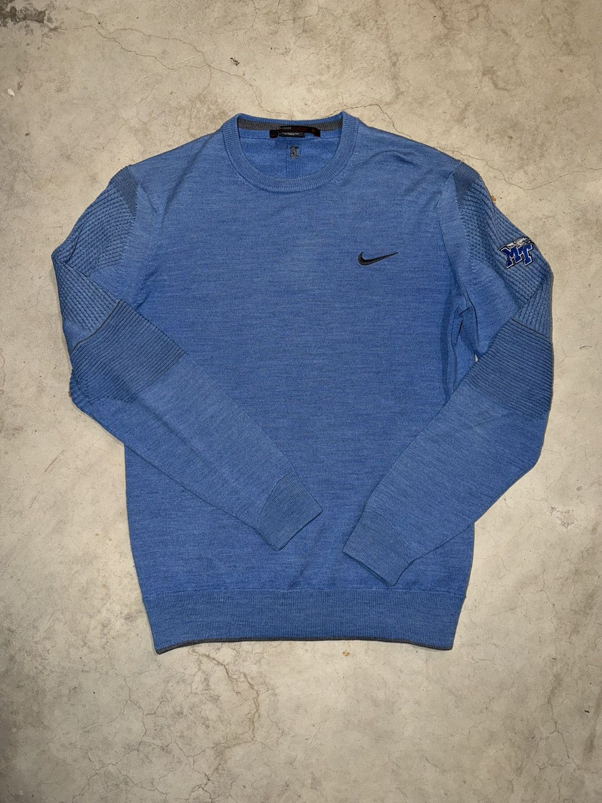 Nike × Tiger Woods Nike Tiger Woods Collection Blue Sweater Longsleeve Size US M / EU 48-50 / 2 - 1 Thumbnail