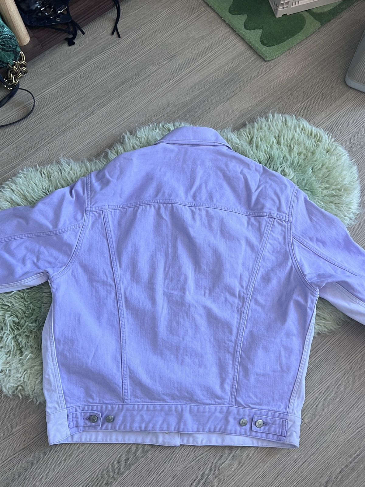 Acne Studios × SSENSE [Rare Find] Acne Studios two-tone denim jacket Size US XS / EU 42 / 0 - 4 Thumbnail