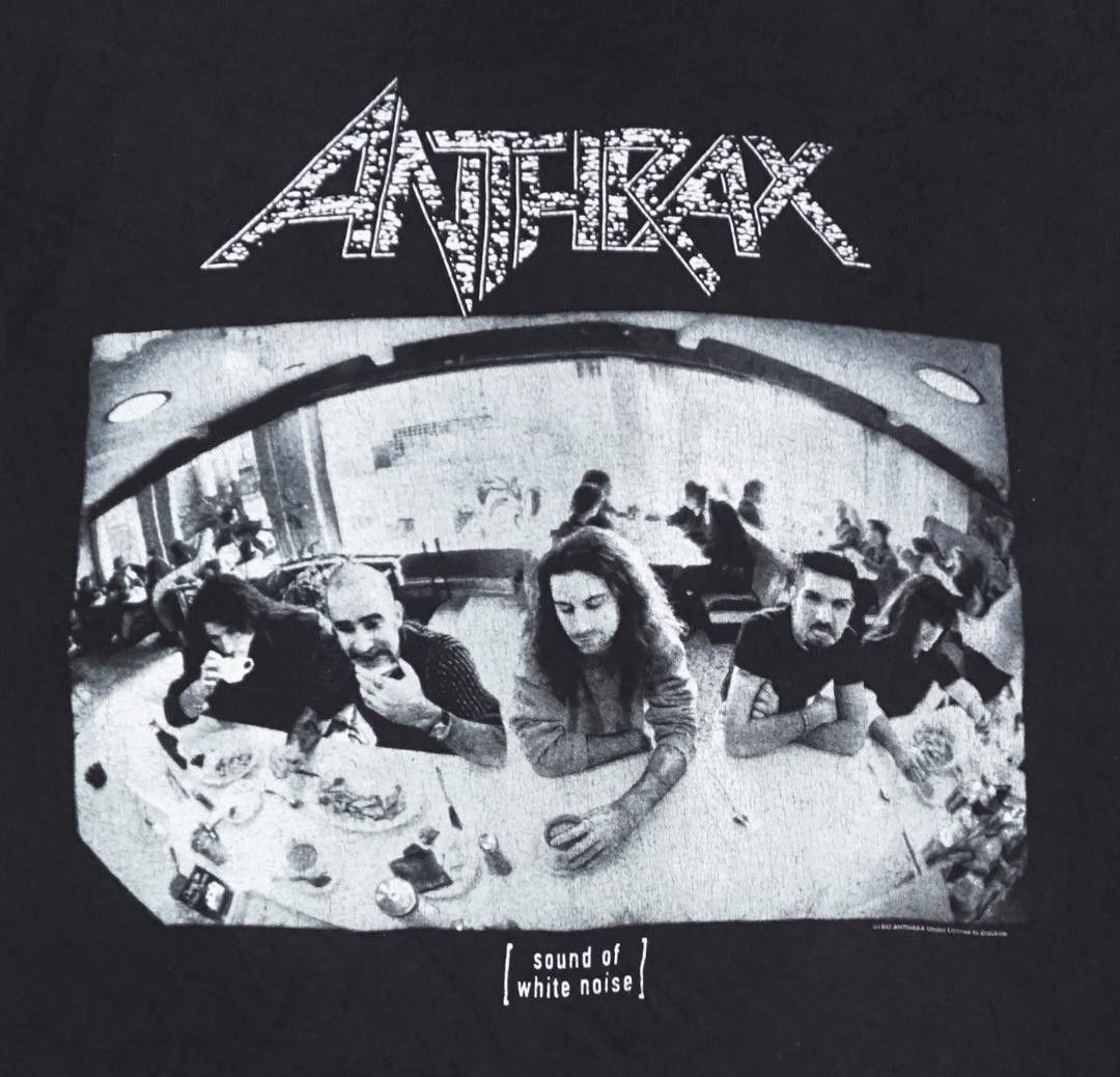 Vintage 90's USA製 ANTHRAX Tシャツ ロック ビンテージ Slayer Size US L / EU 52-54 / 3 - 2 Thumbnail