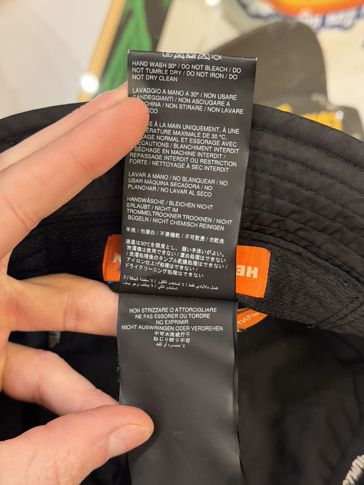 Heron Preston Heron Preston Ctnmb Bucket Hat - Black Size ONE SIZE - 8 Thumbnail