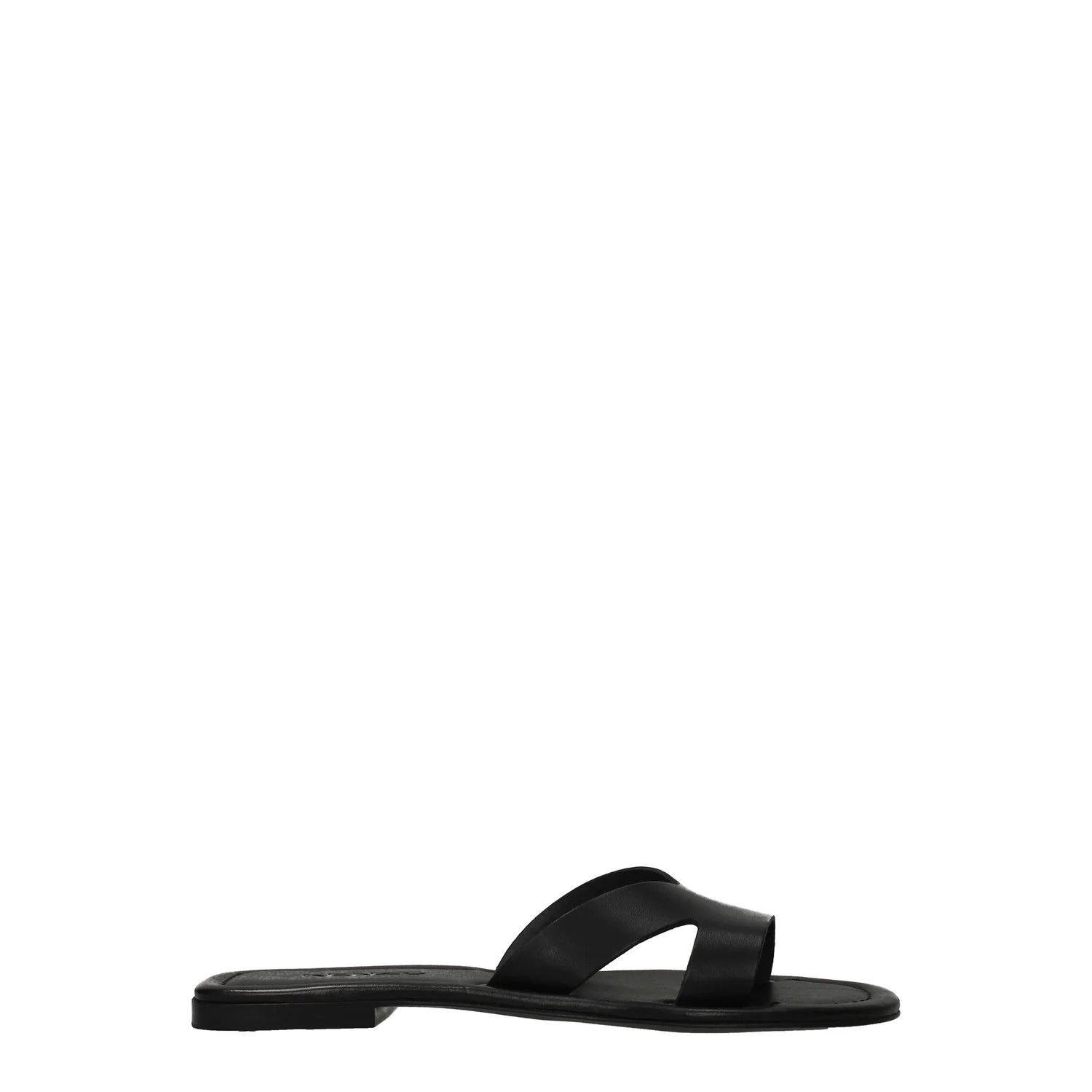 Kenzo ob1o1e1124 Leather Slippers and Clogs in Black Size US 4 / IT 34 - 1 Thumbnail