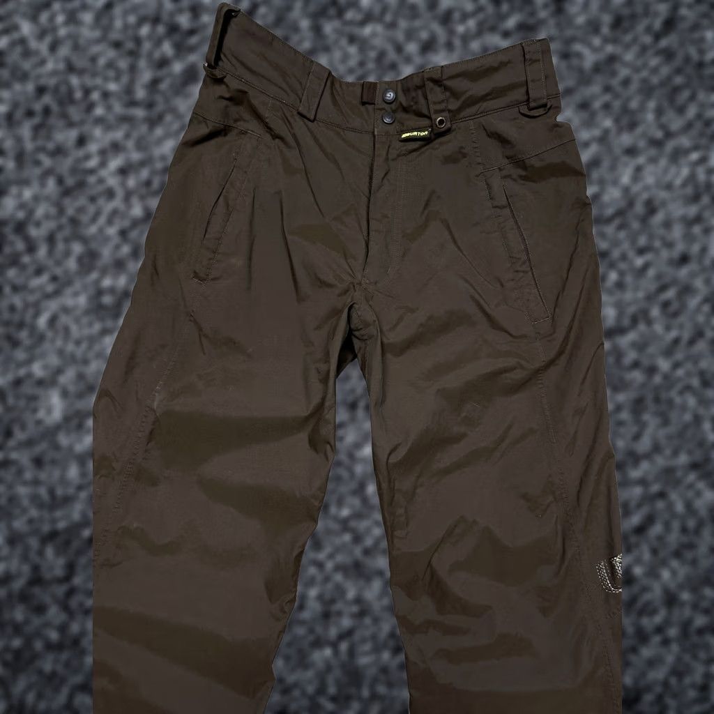 Burton Burton Mens Cargo Ski Pants Snowboard Pants Size S Brown Nylon Inseam 32 Winter Skiing Mens Size US 29 - 1 Thumbnail
