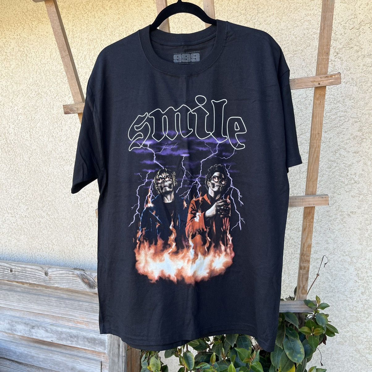 999 Club × The Weeknd × XO Juice Wrld X The Weeknd Spirits 999 Smile T-Shirt Size US L / EU 52-54 / 3 - 1 Thumbnail
