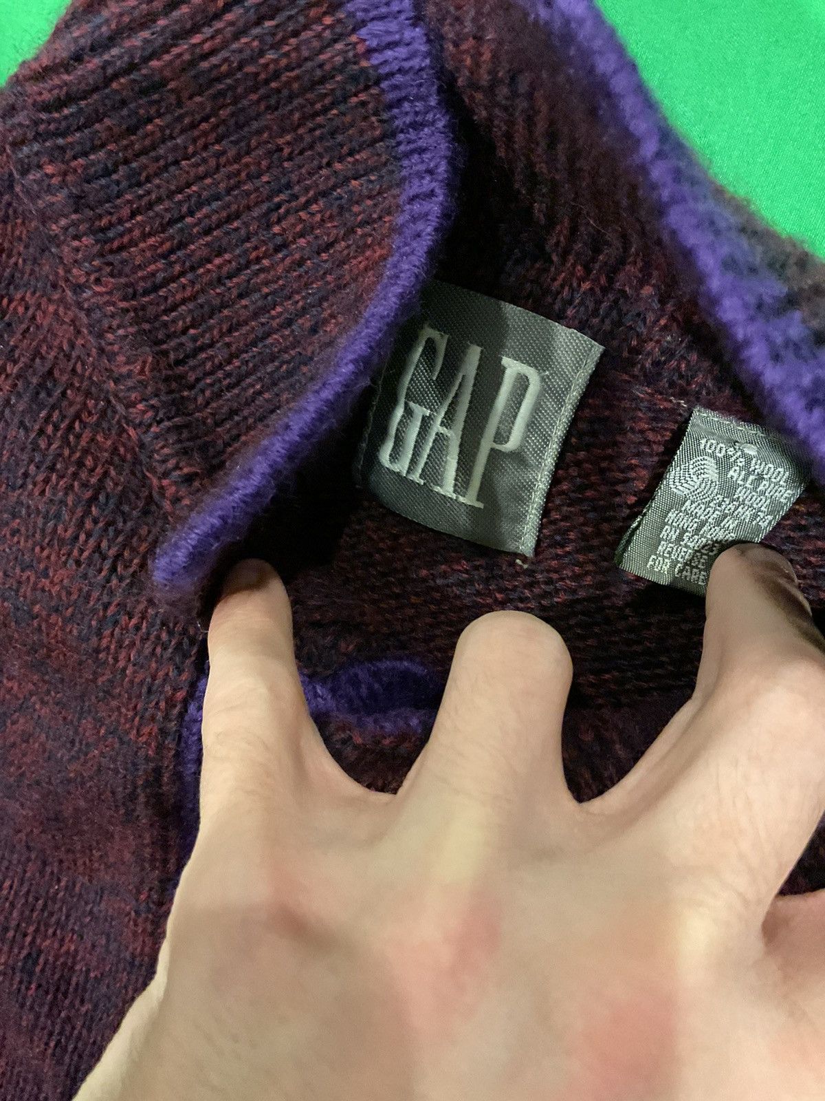 Gap × Vintage Vintage Gap Sweater Size US XL / EU 56 / 4 - 2 Thumbnail