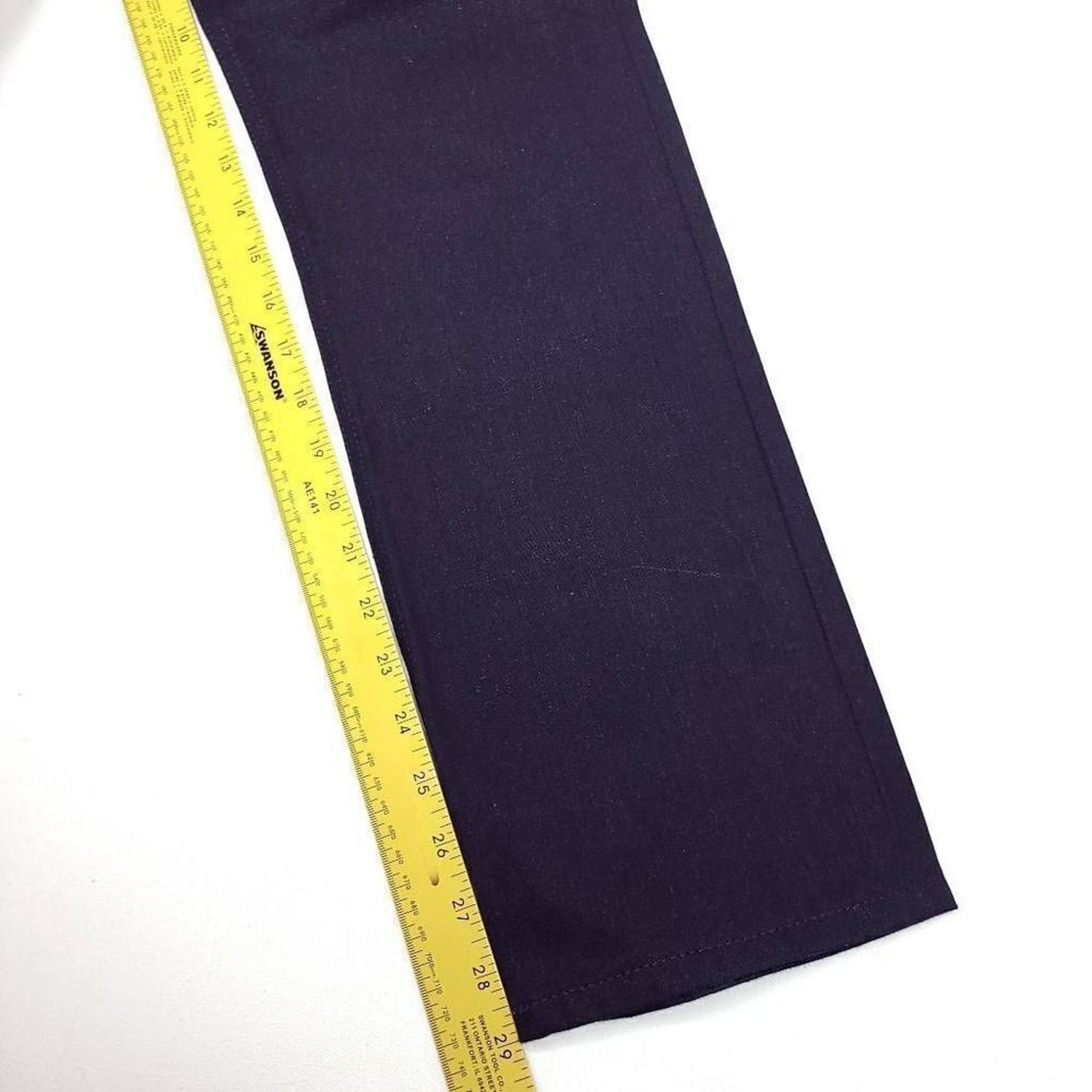 The Unbranded Brand Bridge & Boro Selvage Jeans Mens 31x29 Dark Blue USA Made Size US 31 - 13 Thumbnail