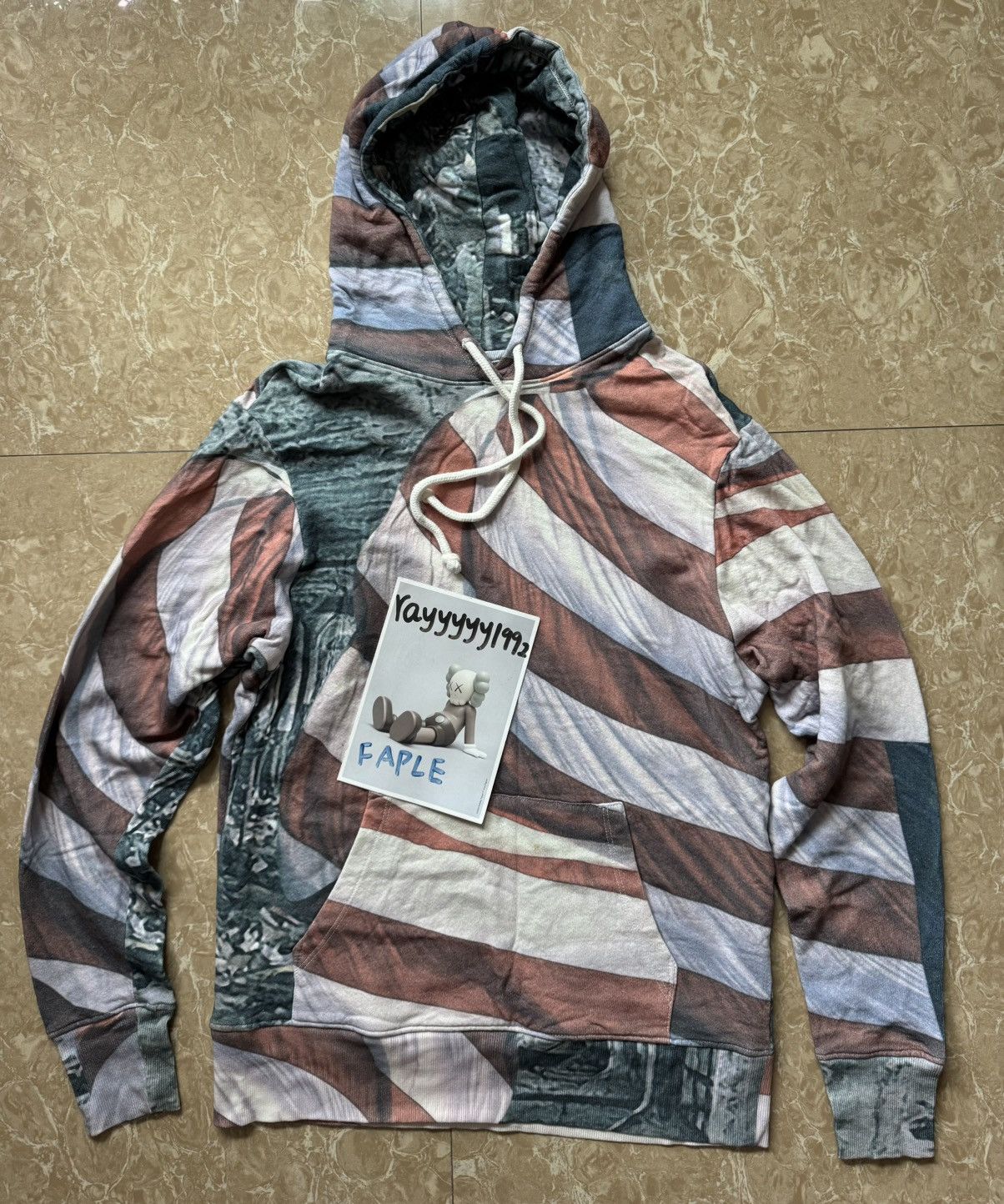 424 424 Detroit Printed Loopback Cotton Jersey Hoodie Size US XS / EU 42 / 0 - 10 Thumbnail