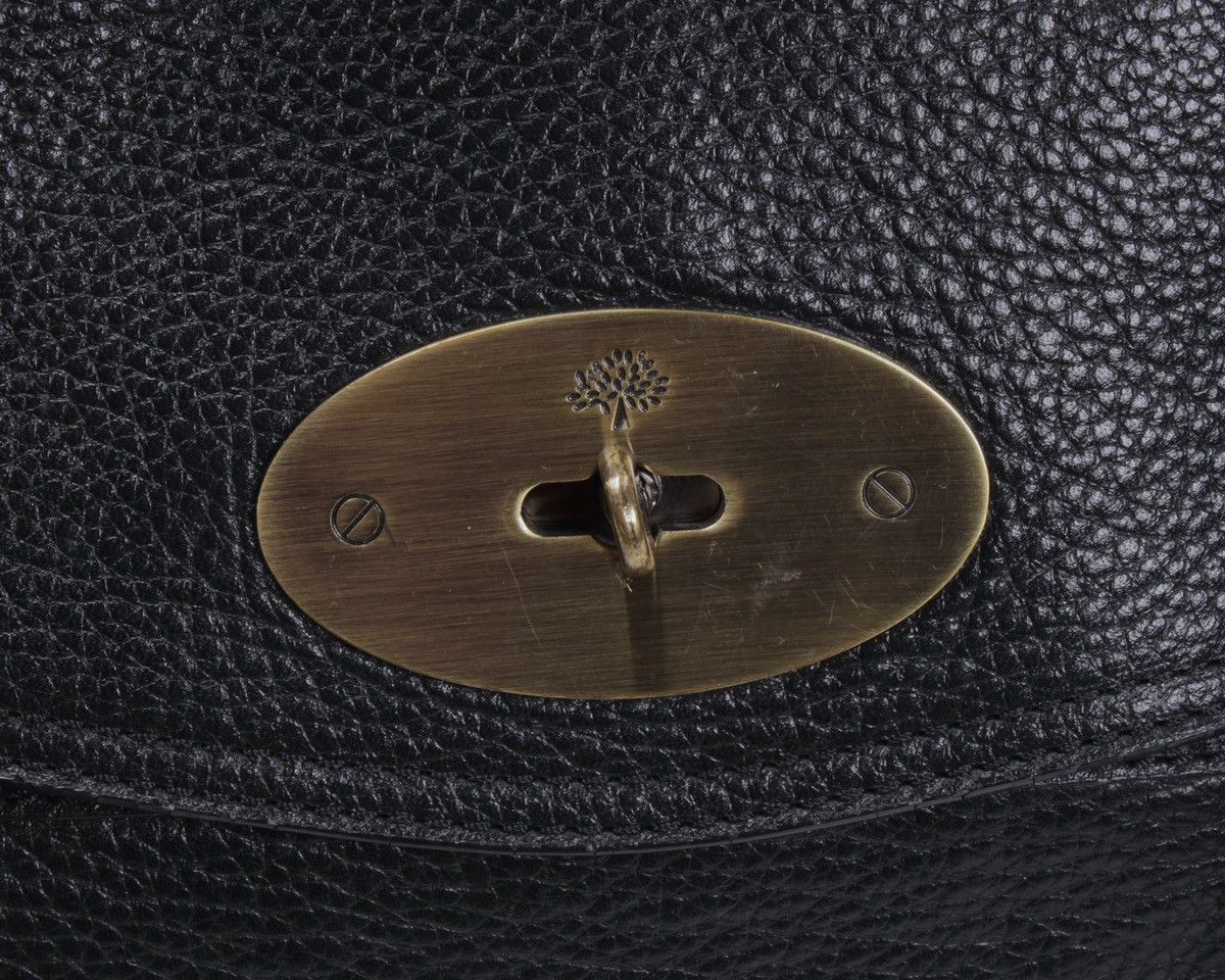 Designer × Mulberry MULBERRY Alexa Leather Black Handle Shoulder Bag 390207 Size ONE SIZE - 5 Thumbnail