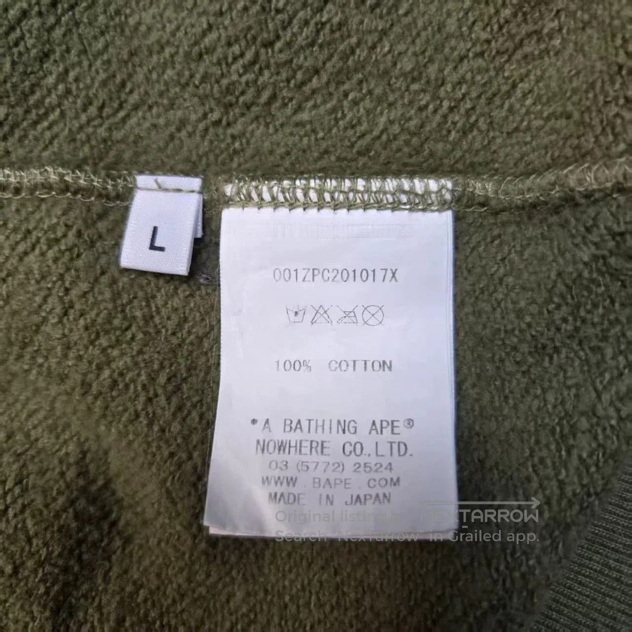 Bape bape gray green camo shark zip hoodie. Size US L / EU 52-54 / 3 - 5 Thumbnail