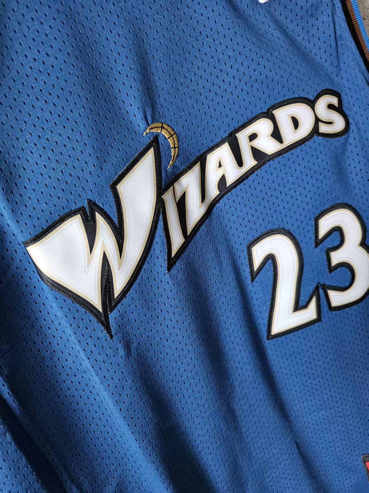 NBA Washington Wizards 23 Michael Jordan Jersey Blue Size US S / EU 44-46 / 1 - 2 Thumbnail