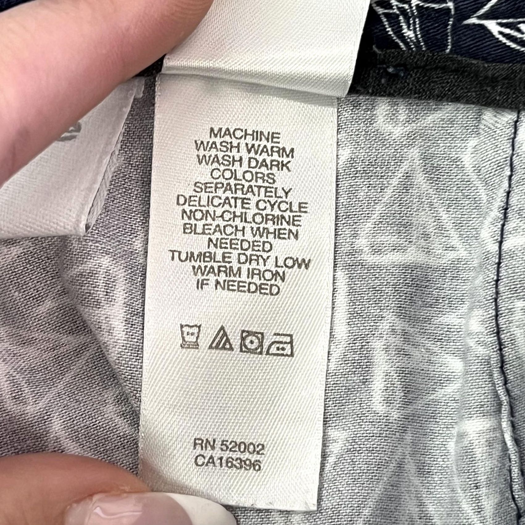 Liz Claiborne Liz Claiborne Womens 10P Blue Sailboat Print Chino Straight Leg Cotton Pants Size 32" / US 10 / IT 46 - 5 Thumbnail