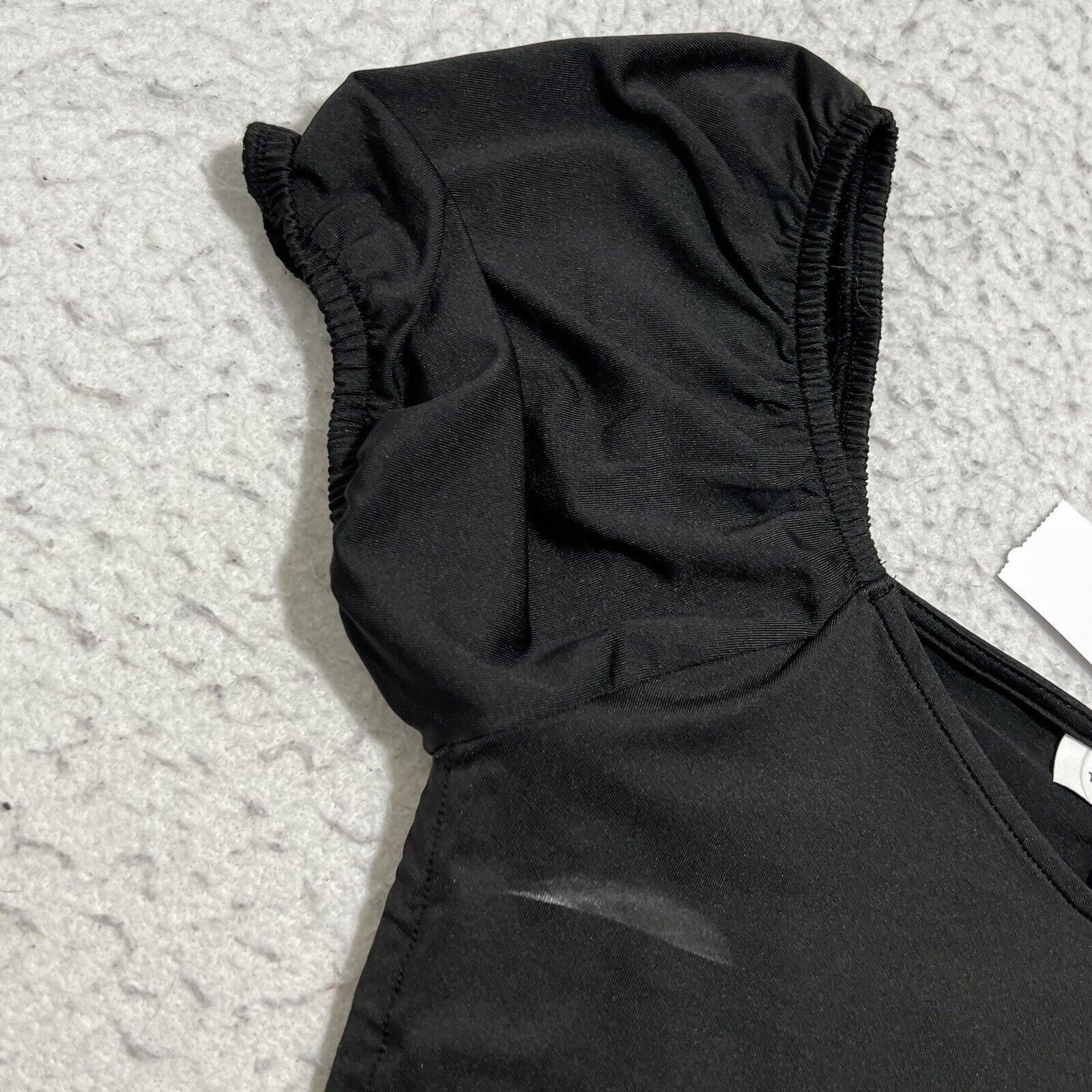 Topshop TopShop Puff Sleeve V-Neck Top Pullover Fabric Tie Shirt Size M / US 6-8 / IT 42-44 - 6 Thumbnail