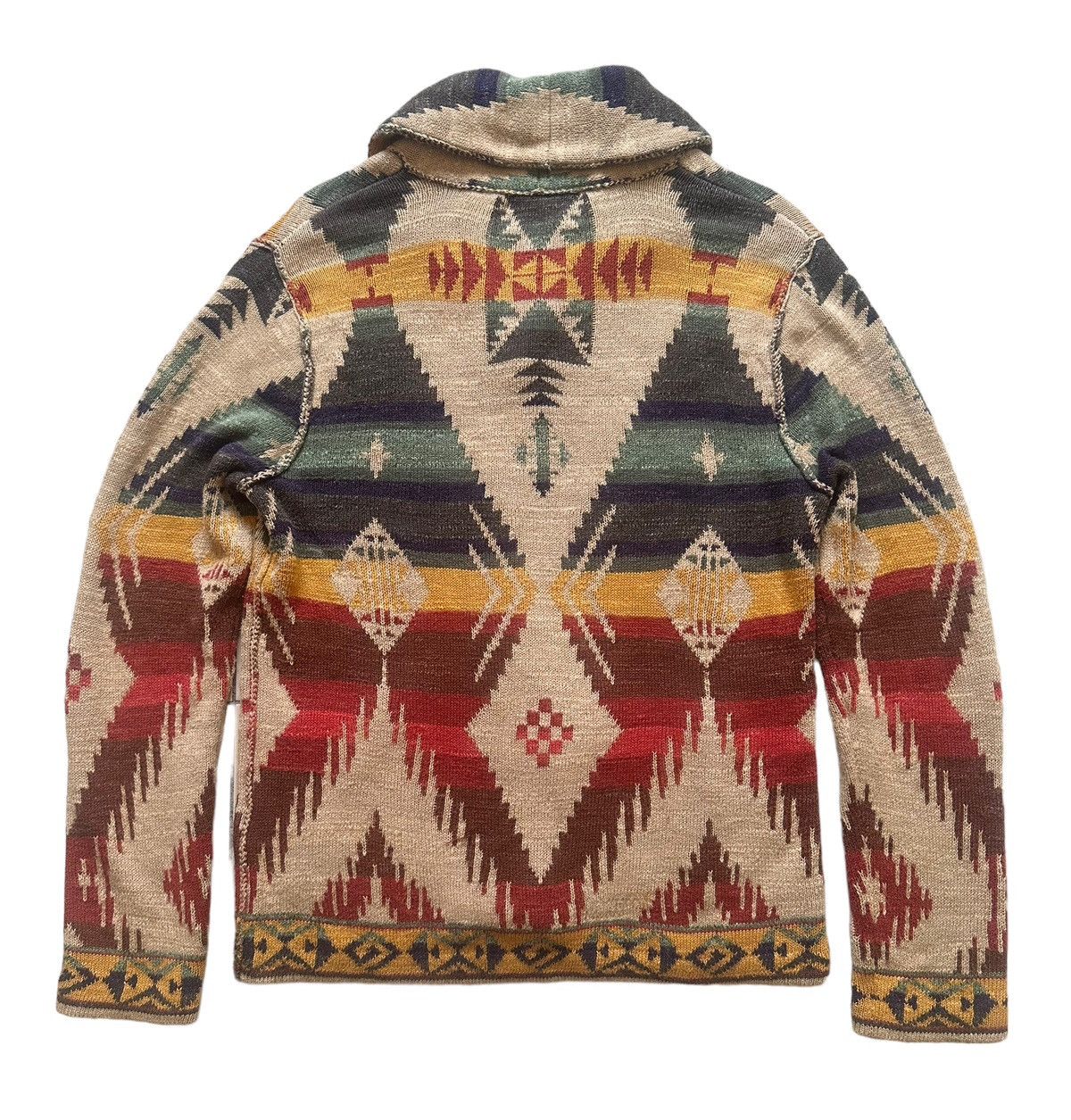Polo Ralph Lauren GRAIL 🔥 Ralph Lauren Southwestern Navajo Cardigan Sweater Size US S / EU 44-46 / 1 - 3 Thumbnail