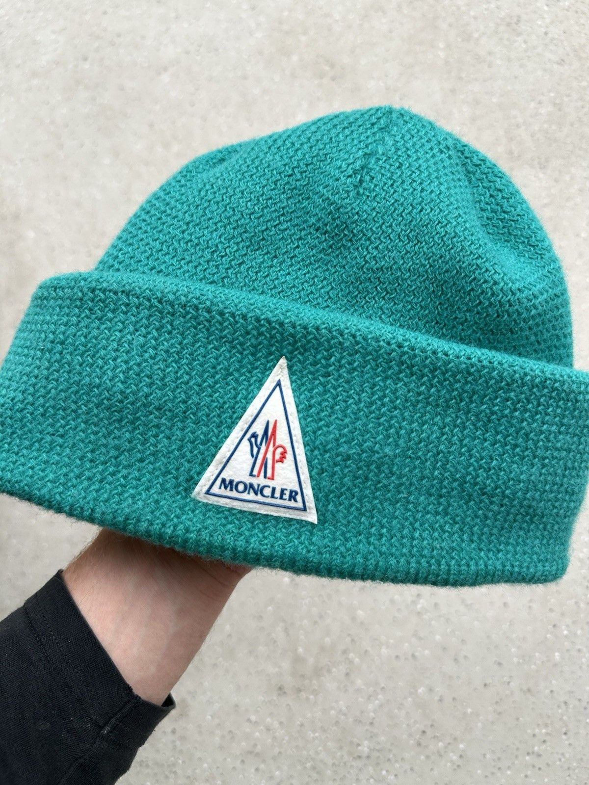 Moncler Vintage 1980s 80s Moncler beanie hat rare retro bloke Size ONE SIZE - 2 Thumbnail