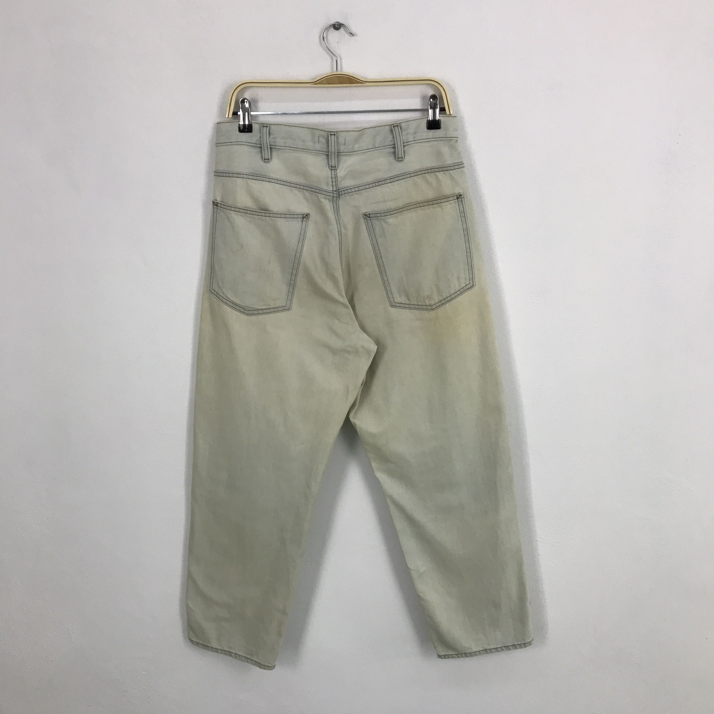 JW Anderson × Uniqlo Jw Anderson x uniqlo baggy Distressed jean pants Size US 30 / EU 46 - 2 Thumbnail