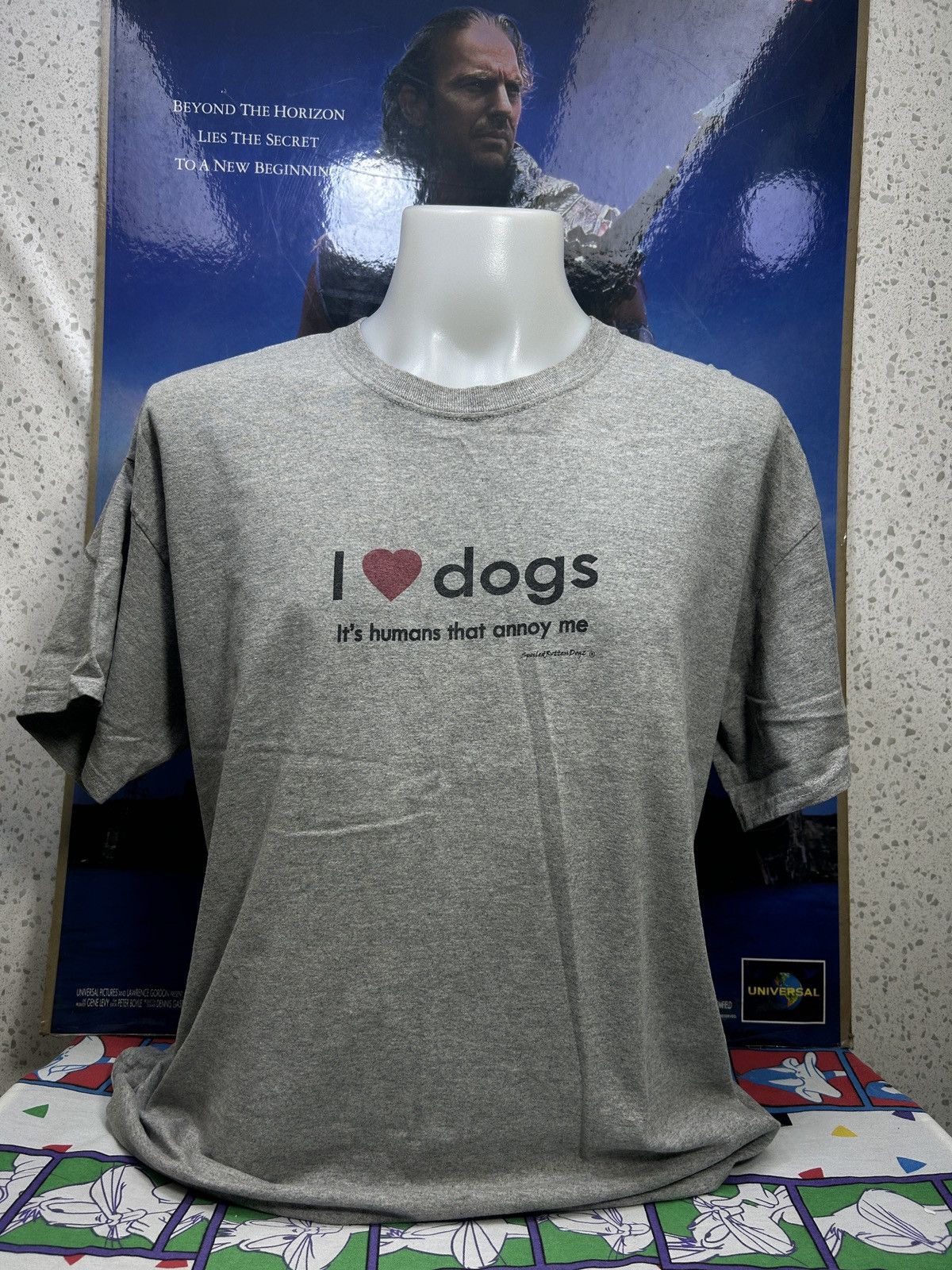 Vintage Vintage I Love Dog It’s Humans That Annoy Me Size XL Size US XL / EU 56 / 4 - 1 Thumbnail