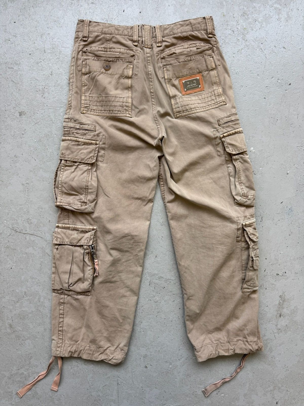 Dolce & Gabbana Dolce & Gabbana 2000s Multi Pocket Cargo Pants Size US 30 / EU 46 - 5 Thumbnail