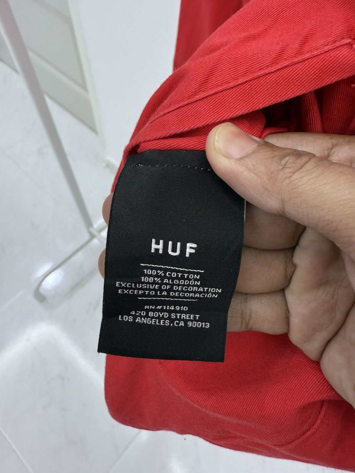 Huf HUF Worldswide Full Print Reversible Varsity Jacket Size US L / EU 52-54 / 3 - 13 Thumbnail