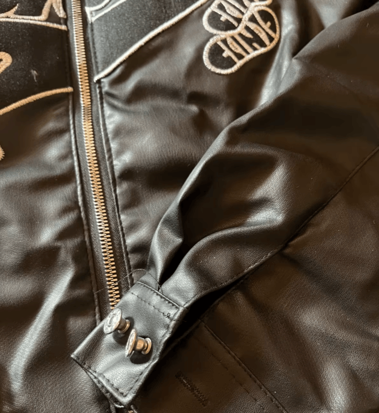 Japanese Brand 28 Winter Vintage Y2K Jacket Hip Hop Leather Size US S / EU 44-46 / 1 - 8 Thumbnail