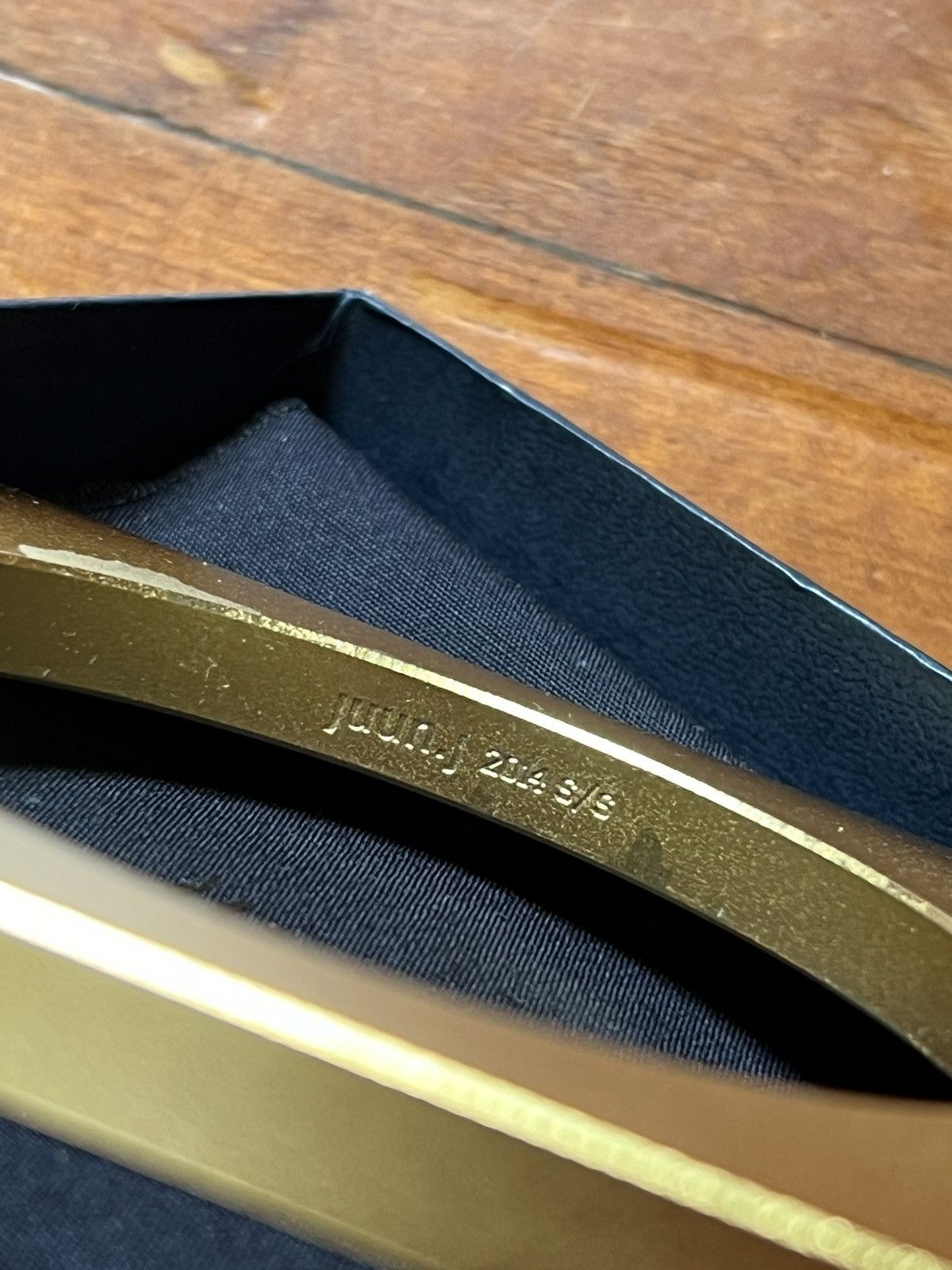 Juun.J Junn.J square bangle Size ONE SIZE - 4 Thumbnail