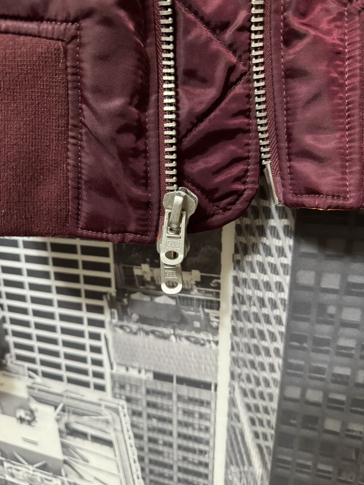 Fear of God FOG Fear of God Bomber Jacket Collection Two Burgundy SZ S🔥 Size US S / EU 44-46 / 1 - 3 Thumbnail