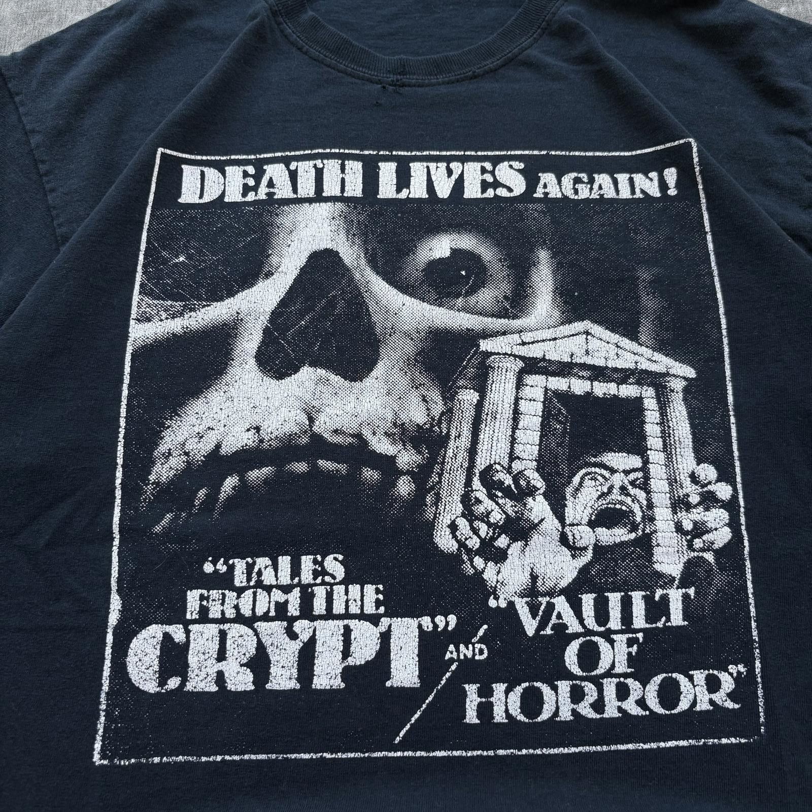 Vintage Vintage Y2K Tales From The Crypt Vault Of Horror Death Shirt Size US L / EU 52-54 / 3 - 2 Thumbnail