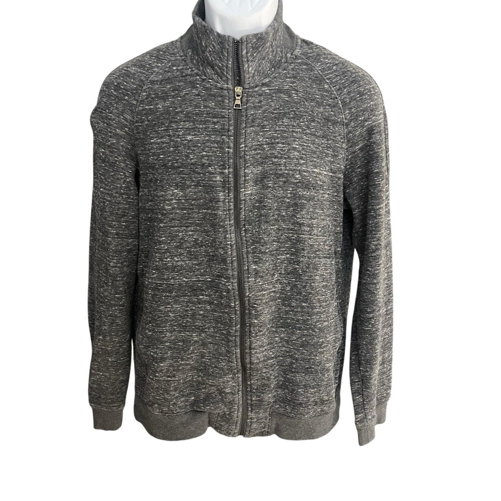 Vince Vince Men's L full zip grey long sleeve sweatshirt Size US L / EU 52-54 / 3 - 1 Thumbnail