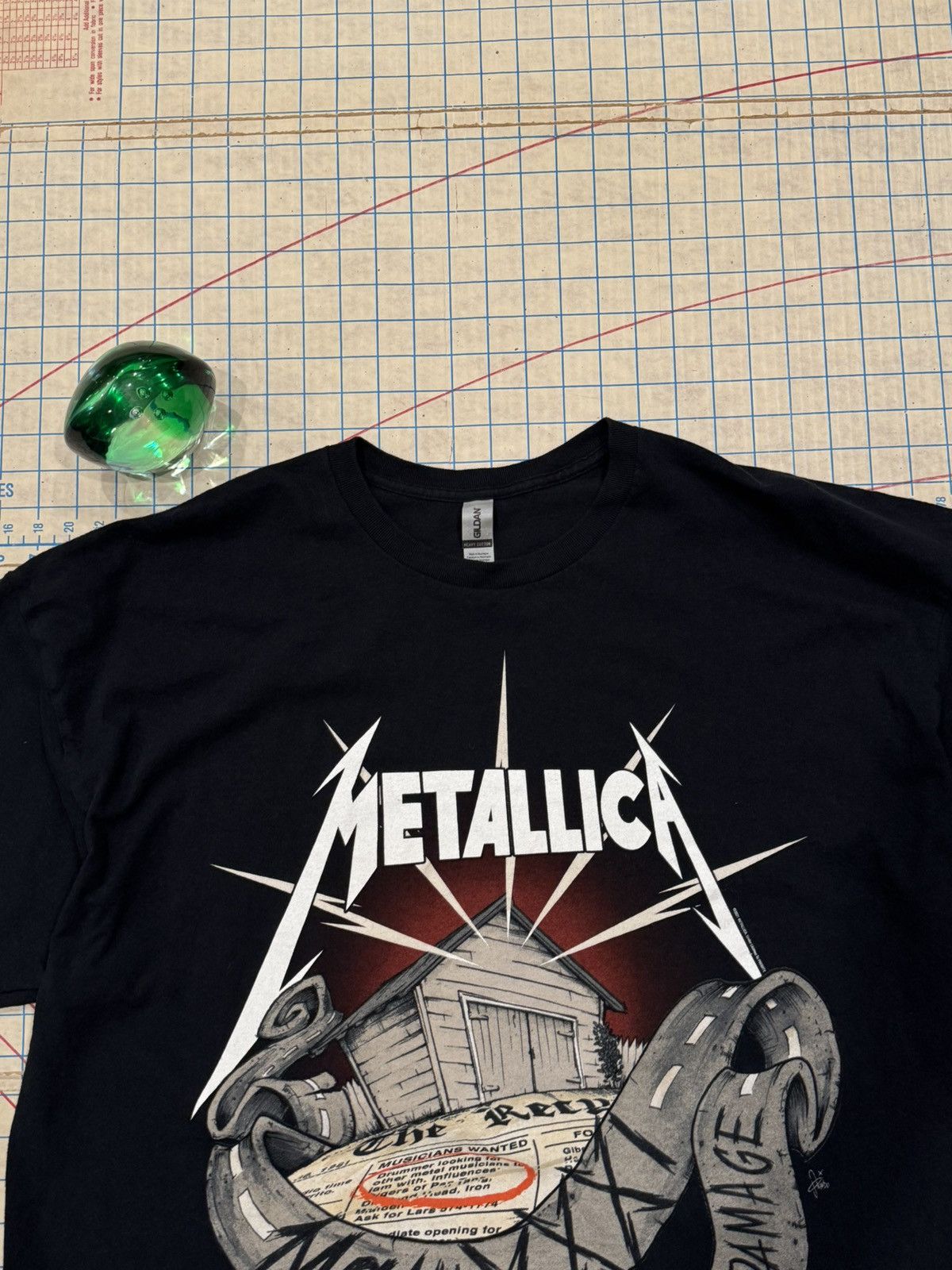 Metallica Metallica 40 Years 4 Decades of Damage Tee Black Size XXL Size US XXL / EU 58 / 5 - 4 Thumbnail