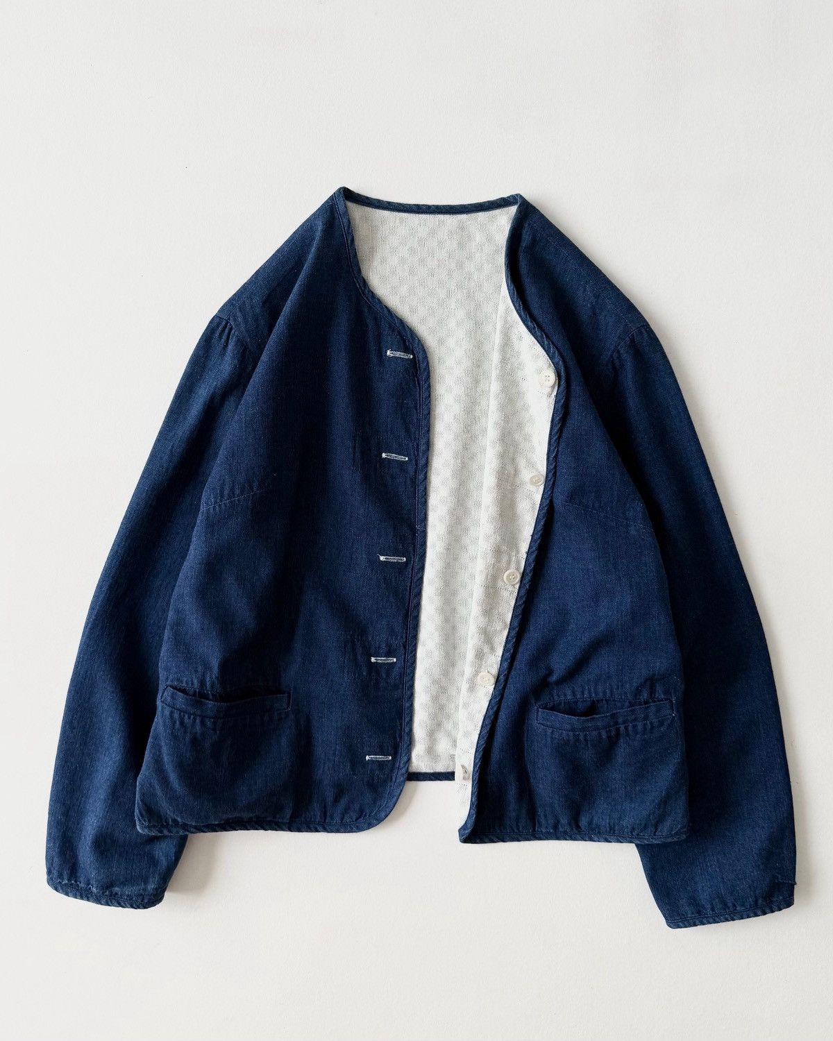 Blue Blue Japan BLUE BLUE INDIGO REVERSIBLE JACKET Size M / US 6-8 / IT 42-44 - 1 Thumbnail