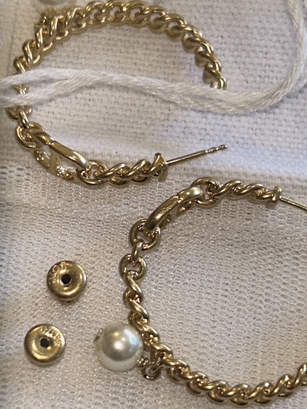 Dior Christian Dior 30 MONTAIGNE Earrings Gold-Finish Metal Size ONE SIZE - 7 Thumbnail