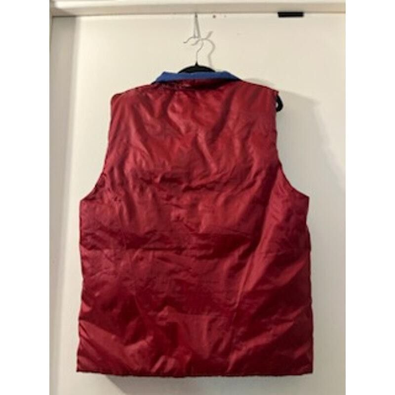 Volcom Volcom Full Zip Puffer Vest Jacket Men's Red & Blue Size LG Size US L / EU 52-54 / 3 - 2 Thumbnail