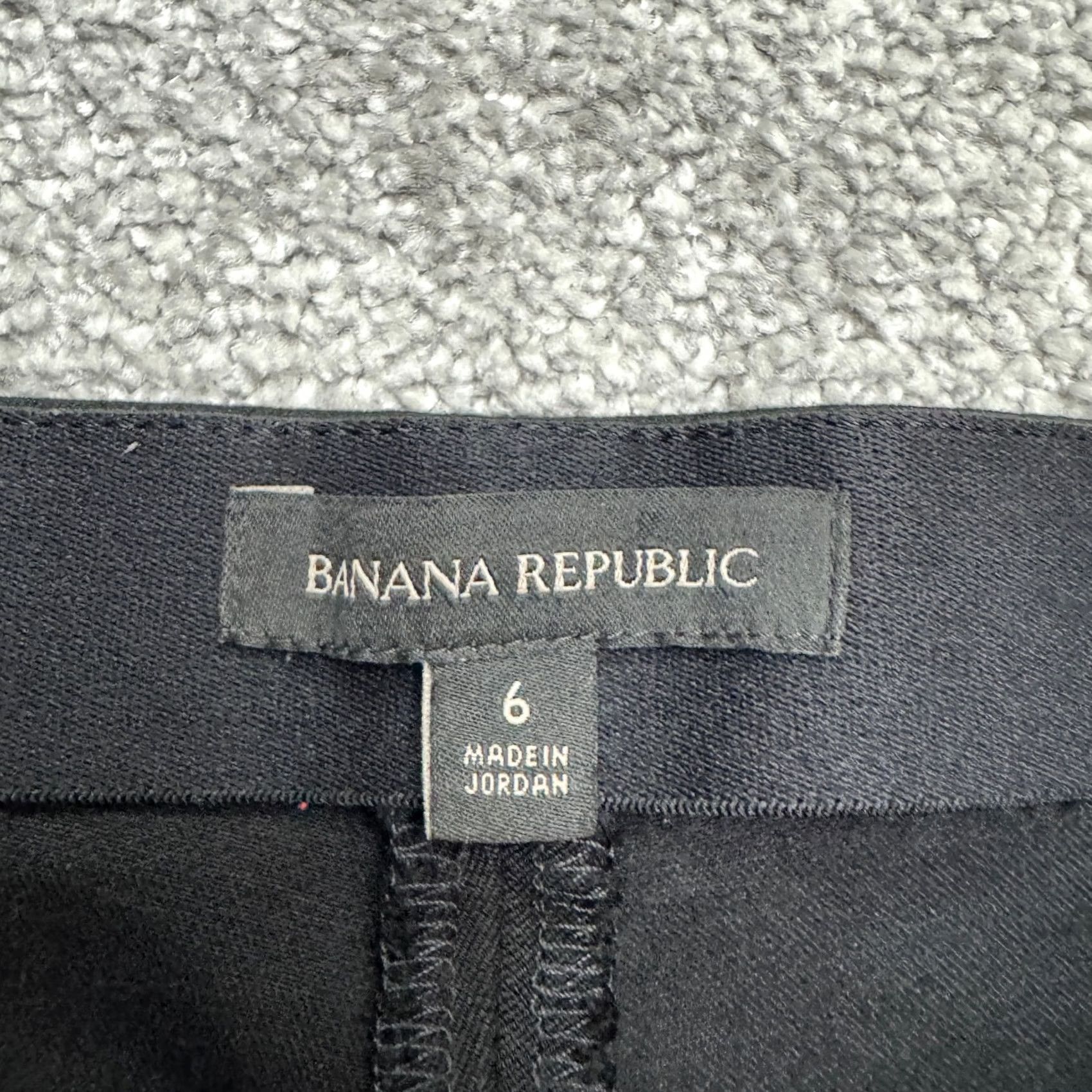Banana Republic Banana Republic Sloan High Rise Black Legging Pants Womens Size 6 Ankle Zip Size 28" / US 6 / IT 42 - 6 Thumbnail