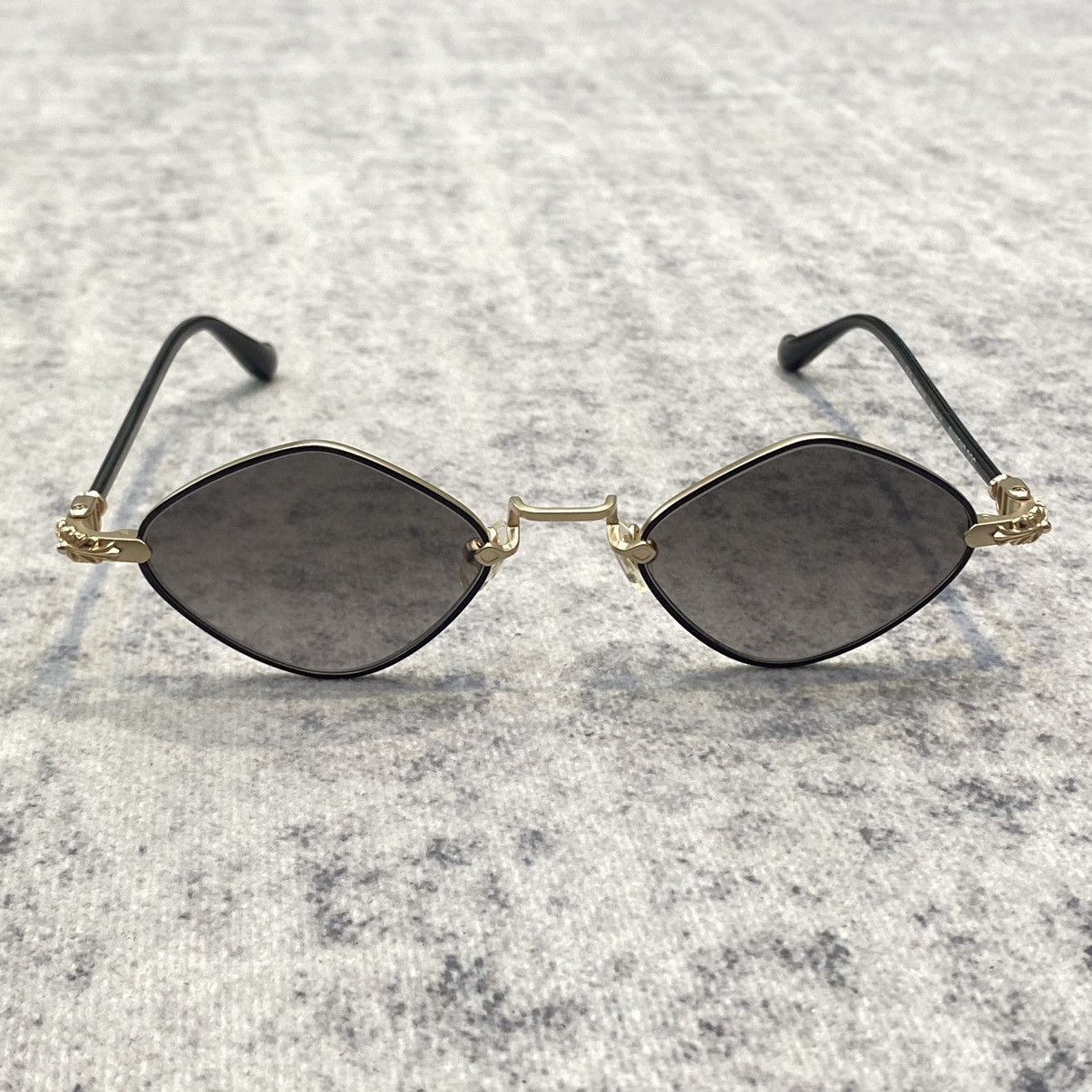 Chrome Hearts CHROME HEARTS DIAMOND DOG Matte Black/Matte Gold PlatedBlack Size ONE SIZE - 7 Thumbnail
