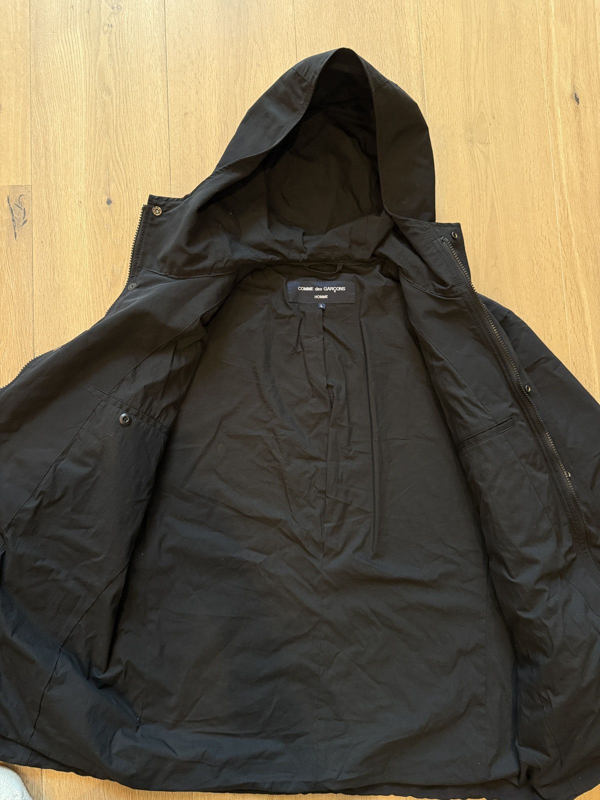 Comme des Garcons Homme cdg light rain jacket Size US L / EU 52-54 / 3 - 5 Thumbnail