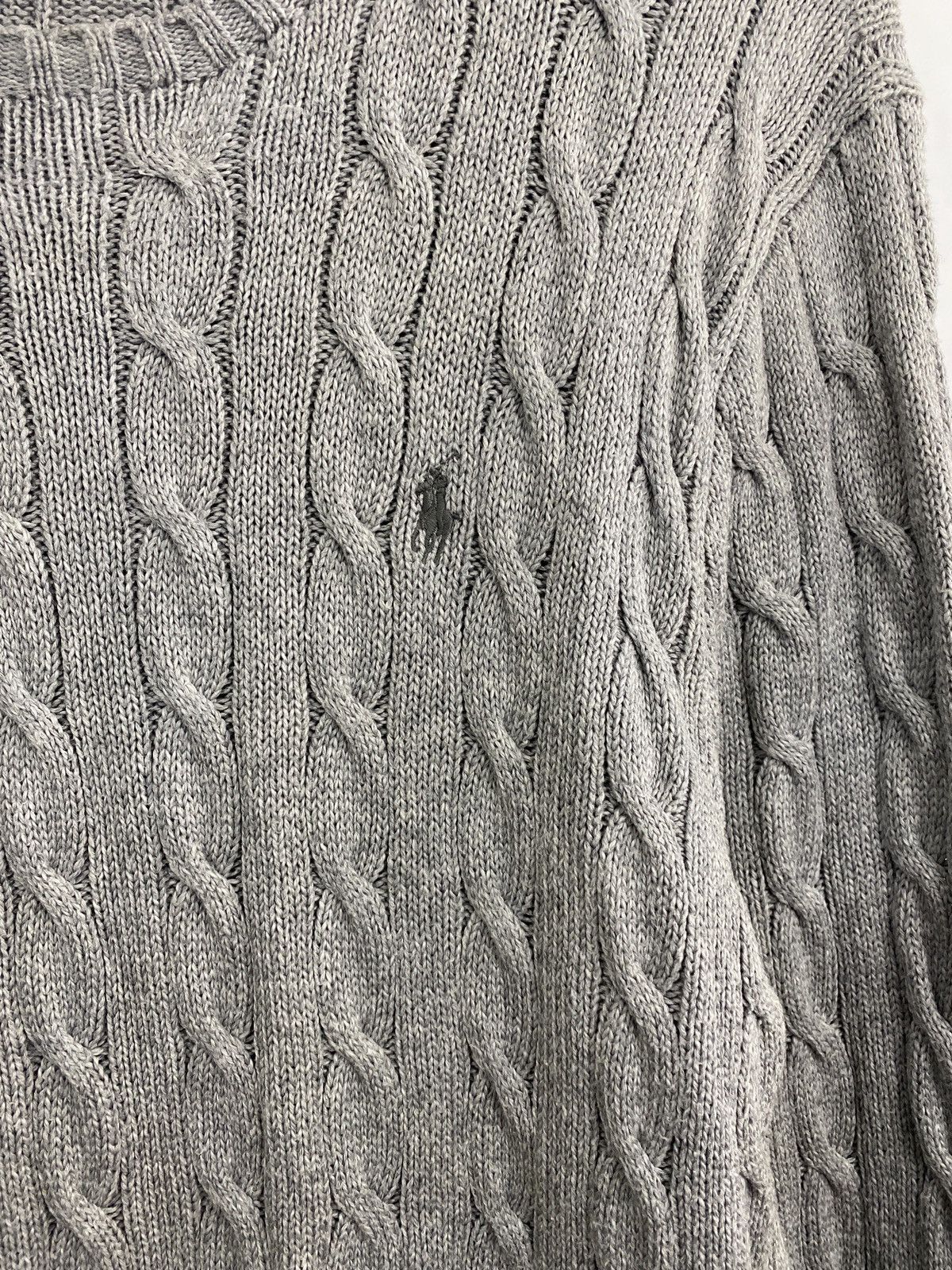 Polo Ralph Lauren 🇺🇸 Vintage Ralph Lauren Knitted Sweater Rare Retro Aran Size US M / EU 48-50 / 2 - 4 Thumbnail