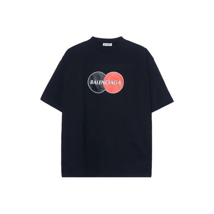 Balenciaga Black Logo Short Sleeve T-Shirt 0079-2507