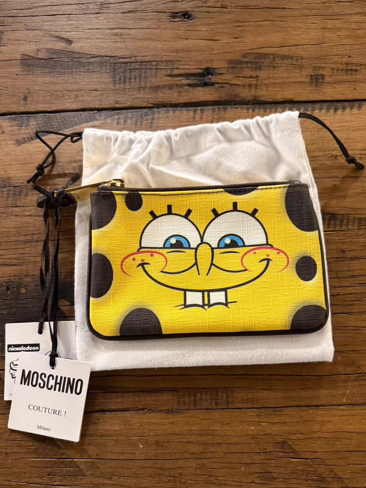 Moschino MOSCHINO 14FW SpongeBob coin purse Ｑ25 Size ONE SIZE - 1 Thumbnail